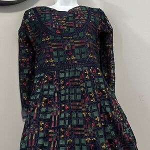 New Maxi Net dress, Small